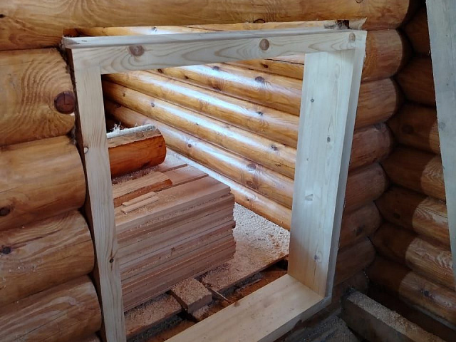 Обсада под банную печь в срубе: как сделать терморазрыв и не «повесить» баню - опыт ШУВОЕ